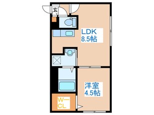 クルタ発寒南の物件間取画像